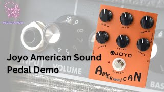 Video thumbnail for Joyo American Sound Pedal Demo (NO TALKING) by Sandy Ridge Music