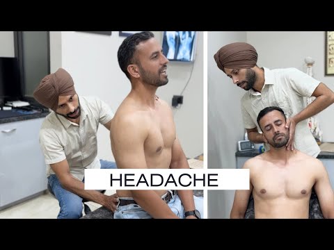 Headache Problem, Visit 1 #deepchiropractor #headache #migraine #punjab #ludhiana
