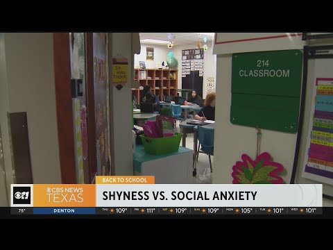 The difference between shyness & social anxiety in kids