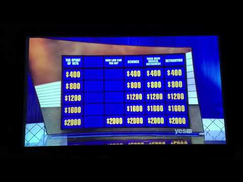 Double Jeopardy, Million Dollar Celebrity Invitational 2010 FINALS Day 2 - 2nd Daily Double (5/7/10)