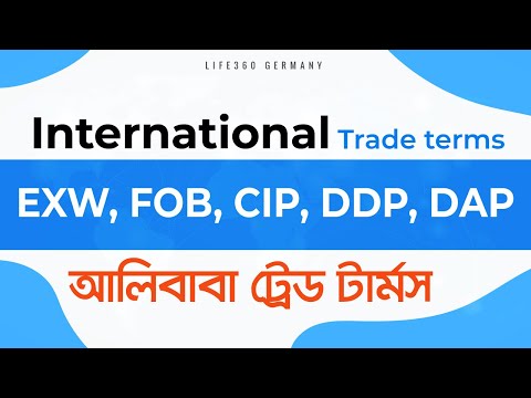 International Trade terms EXW, FOB, CIP, DDP, DAP I Alibaba Trade Terms
