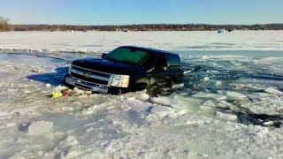 I didn't want to make THIS Video! - Falling Through the Ice!