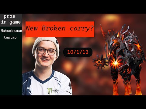 Matumbaman Chaos knight carry (pos1) Broken Ez game