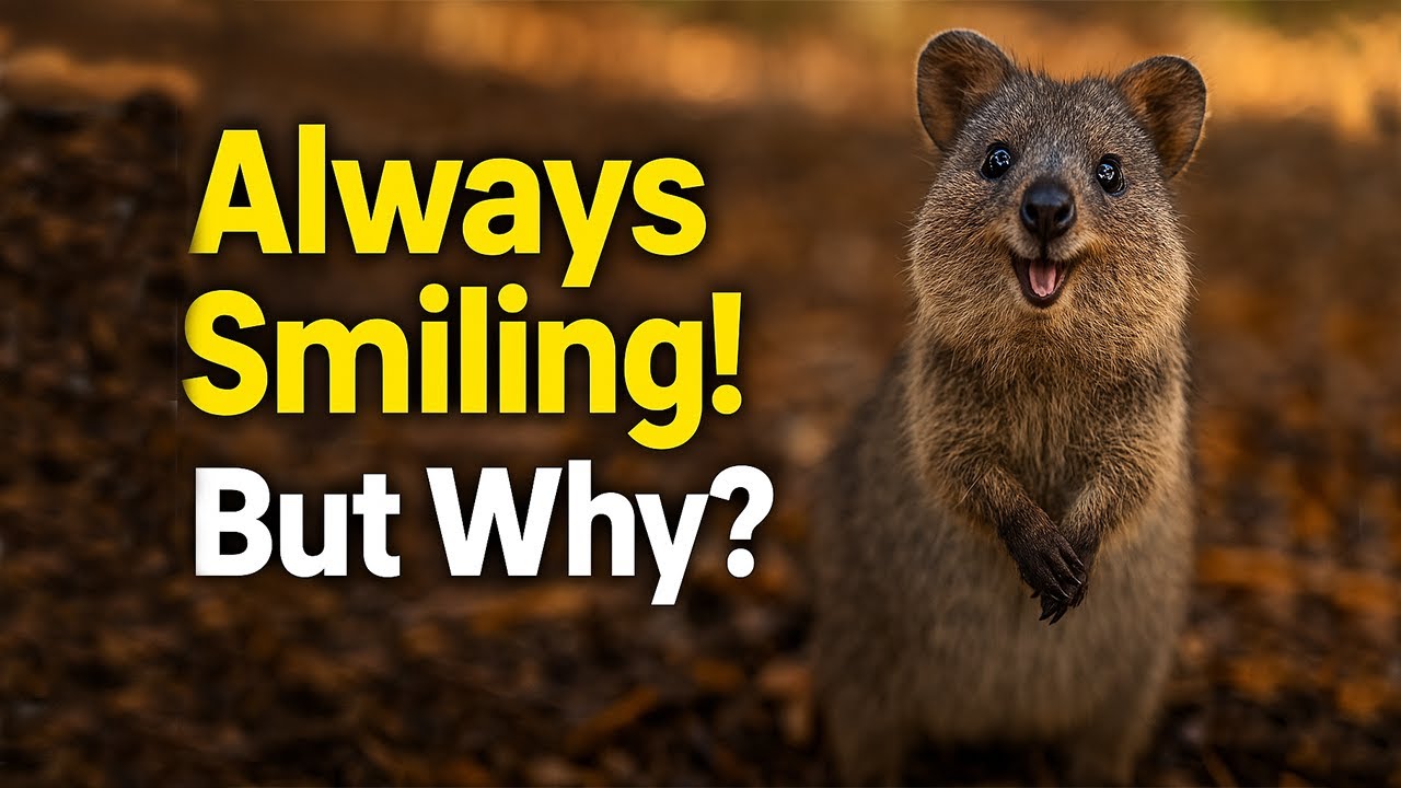 Quokka🦘 | The Cutest Smiling Animal on Earth! 😍✨