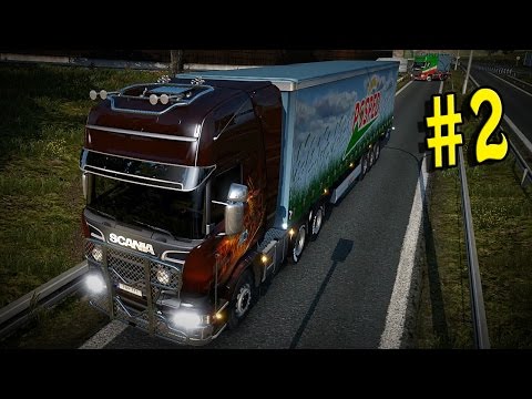 ETS 2 ONLINE ITA #2 - VIAGGIO DISASTROSO! - w/Poderak/Mito125s/xStarter