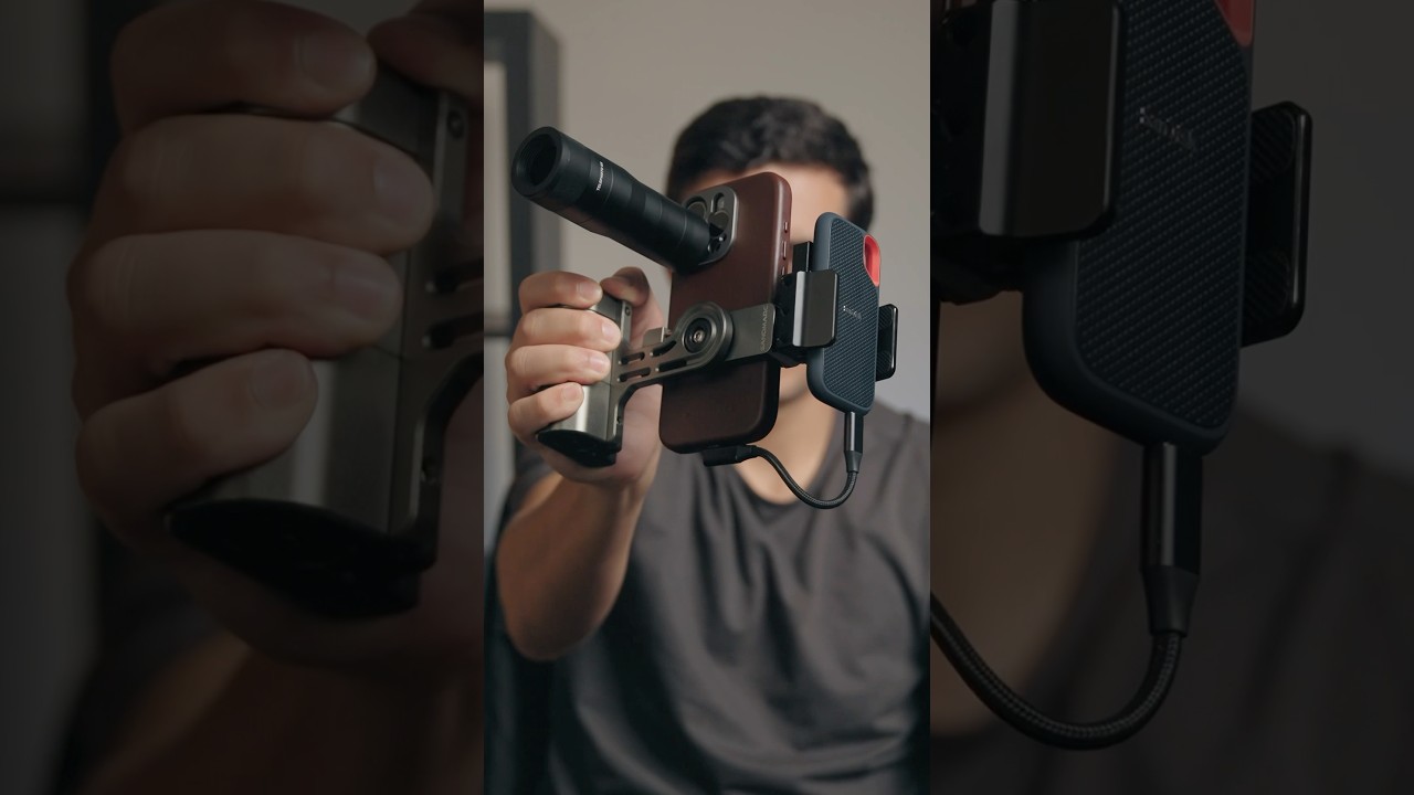 Upgrade your photography kit with the Telephoto 6x Lens & Creator Grip 📸 #shotoniphone