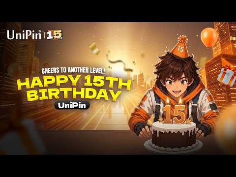 Happy 15th Birthday UniPin | Konekin