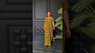 What do you think about this Ankara Gown Dress? #ankarafashionstyle #africanattire #fashion