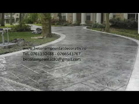 Beton Amprentat Bicaci - Bihor Tel.0761350488 -0766543767