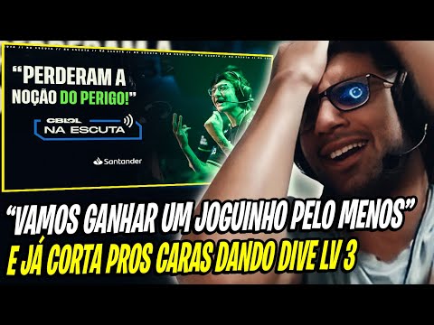 ABSOLUT REAGINDO AO NA ESCUTA - PLAYOFFS SEMANA 2 DO CBLOL 2023 2ª ETAPA