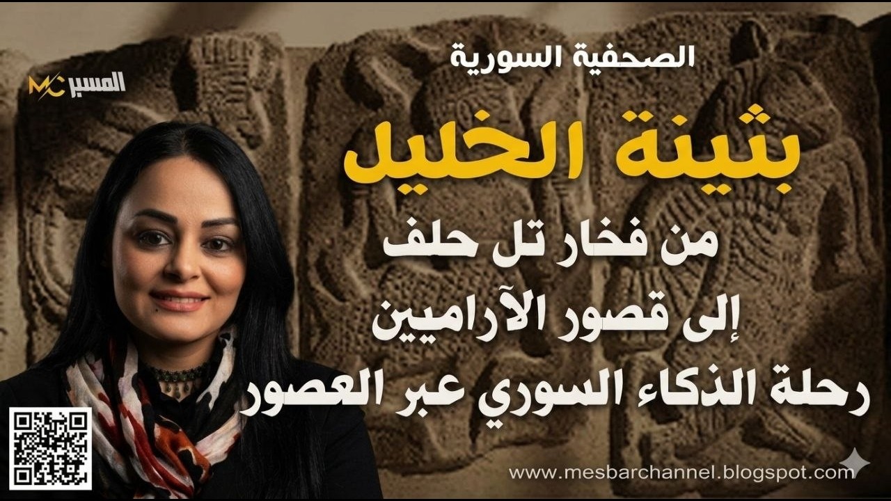 بثينة الخليل من فخار حلف الى قصور الاراميين رحلة الذكاء السوري