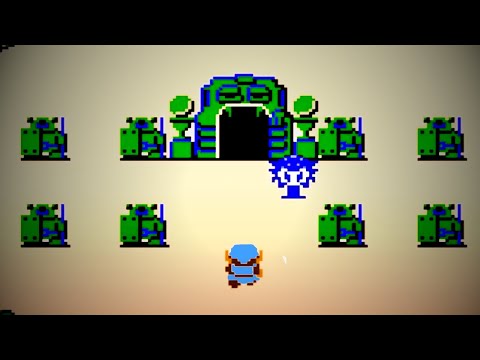 How To Get To DUNGEON 2 (LEVEL TWO) in Legend of Zelda (NES)