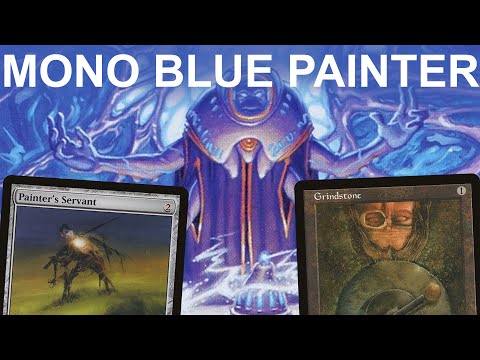 BLUE IN THE FACE! Legacy Mono-Blue Painter Combo 8-Cast. Powerful Pivot against Bowmasters MTG