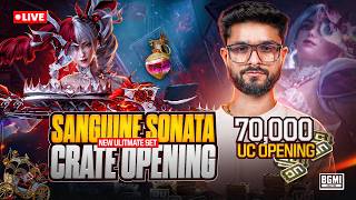 70K UC CRATE OPENING | 80 SOLO KILLS TODAY? | @LoLzZzGaming