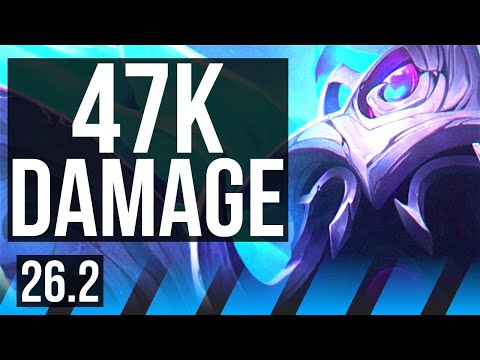 REK'SAI vs NAAFIRI (MID) | 47K damage, Hail Of Blades | KR Diamond | 26.2