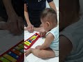 Baby S First Experience With Xylophone