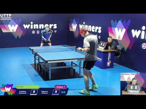 Ivashkin Aleksandr - Gaponov Aleksey. WINners. CUP Table Tennis 7 30.12.2020 11:15