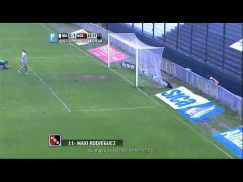 Gol de Rodríguez. Quilmes 0 - Newell's 1. Fecha 10. Primera División 2014. FPT