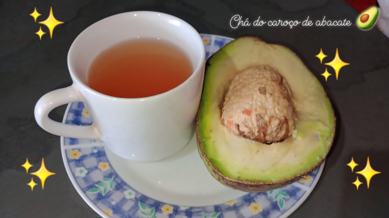 Chá do caroço de abacate 🥑 Tem muitos benefícios para nossa saúde