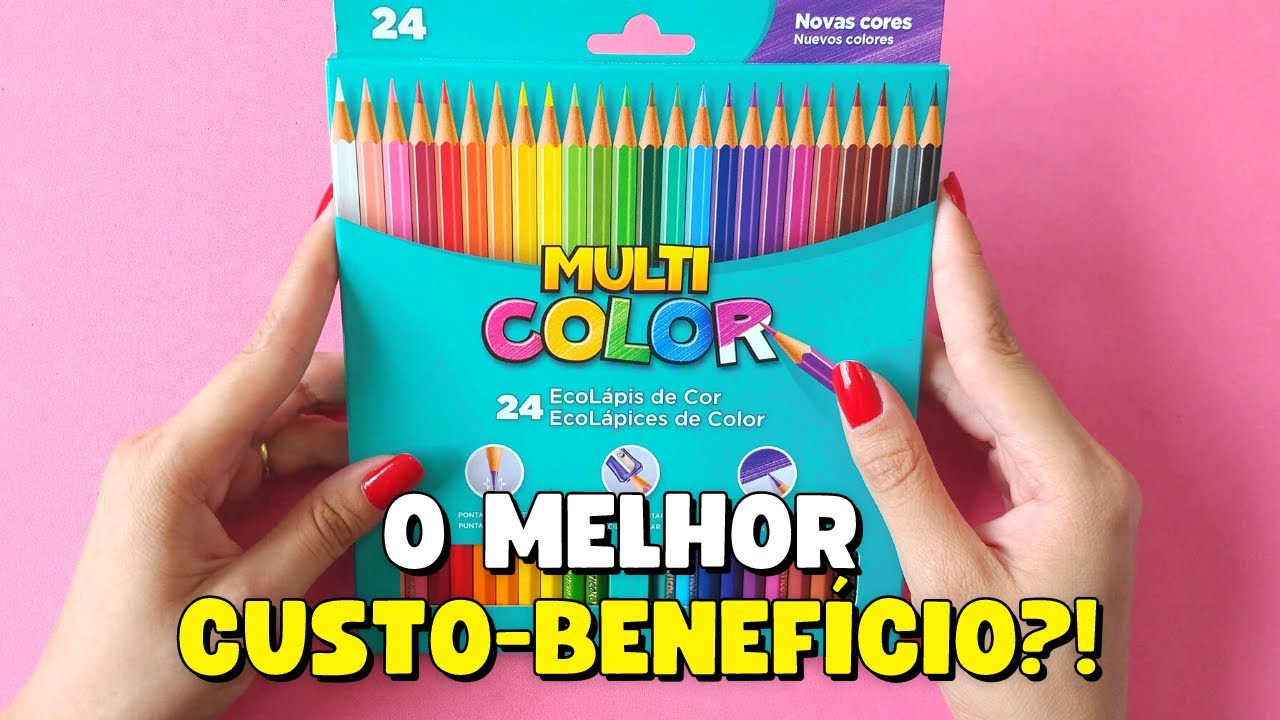 Watch Now Lápis de Cor MULTICOLOR - 24 CORES Lápis de Cor MULTICOLOR - 24 CORES