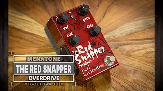 Video thumbnail for Red Snapper Overdrive by Menatone - VGW by Vintage Guitar Workshop