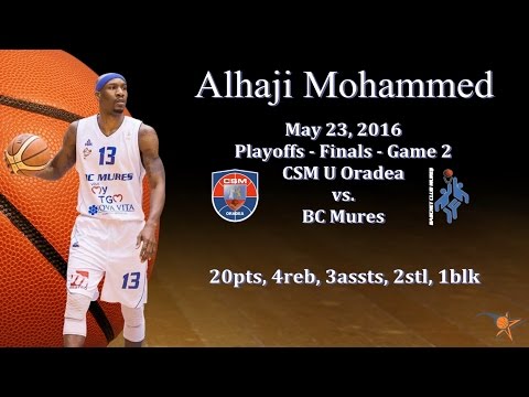 Alhaji Mohammed vs. CSM U Oradea - May 23, 2016