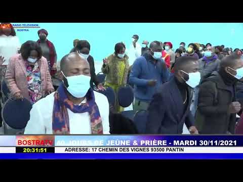 40 JOURS DE JEÛNE & PRIÈRE - MARDI 30/11/2021
