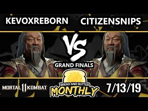 BnB 14 Mortal Kombat 11 - Kevoxreborn (Shang Tsung) Vs CitizenSNIPS (Shang Tsung) MK 11 Grand Finals