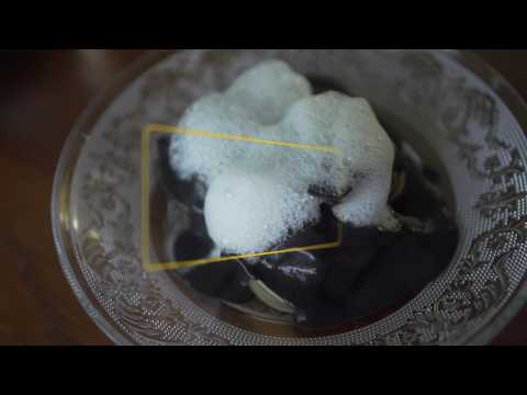 Recipes | Baby squid with onion in their own ink ravioli and San Simon touch