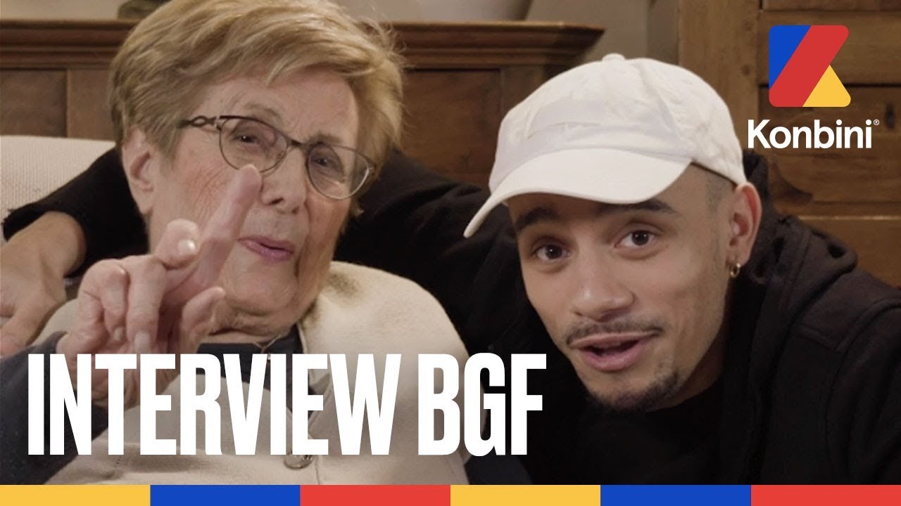 Mister V et sa grand-mère - On parle de beuh, de bon coup et de dentier | Konbini