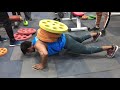 weighted push-ups