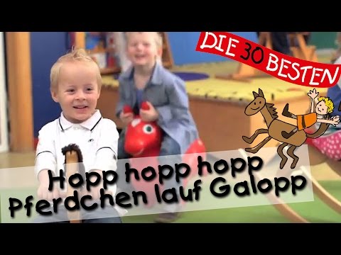 👩🏼 Hopp hopp hopp Pferdchen lauf Galopp - Singen, Tanzen und Bewegen || Kinderlieder