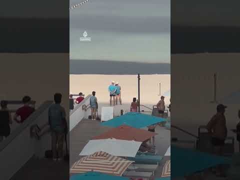 Hormuz oil spill forces closure of UAE beaches | AJ #shorts