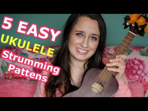 5 EASY Ukulele Strumming Patterns for 4 Beat Time Signatures (4/4)