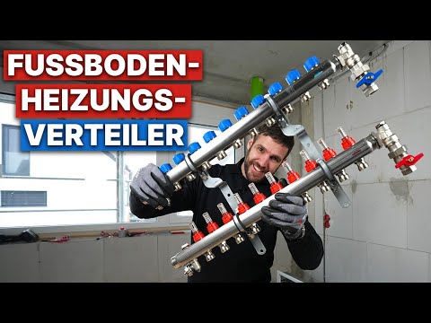 How to install a heating circuit distributor for underfloor heating - How to do it (Tutorial)