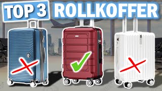 HARTSCHALEN ROLLKOFFER: Die 3 Besten Koffer mit Hartschale 2025!