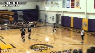 Holli Dieker - 2013 Volleyball Highlights