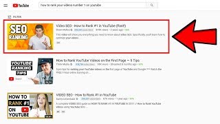YouTube SEO: Ranking Your Videos #1