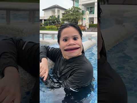 Swimming snack break🍕🦐🏊‍♂️ #BiboyBecky #BiboyAndBecky #shorts #skits #funny #comedy