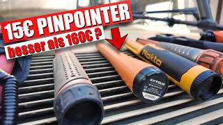 Pinpointer Vergleich 2026 🔎 Der 15€ Pinpointer schlägt ALLE?