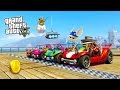 GTA 5 Online MARIO KART Special! EPIC Mario Kart Themed Deathmatch Races! (GTA 5 PC Gameplay Online)