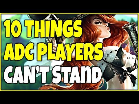 10 Things Supports Do That ADCs Hate - League of Legends