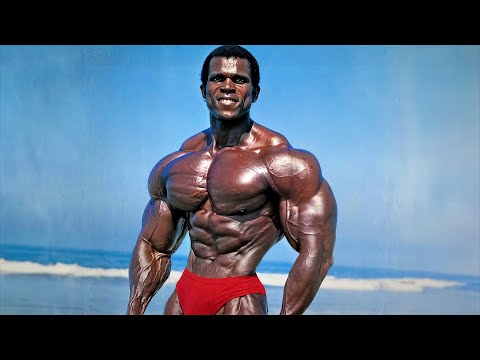 THE BLACK PANTHER - SMALLEST WAIST, DIAMOND CUT PHYSIQUE OF GOLDEN era - Serge Nubret
