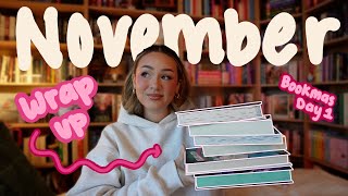 every book I read in november as a mood reader + their vibes in photos! | BOOKMAS DAY 1 ⭐️📖🧸🎄✨