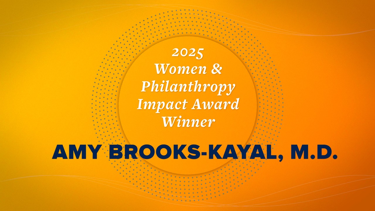 Amy Brooks-Kayal Wins 2025 Women & Philanthropy Impact Award | UC Davis