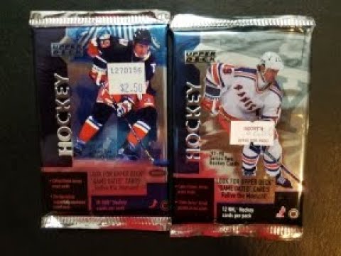 Mark Messier, Chris Pronger, Grind Line's Kris Draper pulled from 1997-98 Upper Deck Hockey Pack!!