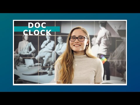 DoC Clock - Apresentando a estudante de doutorado Dominika