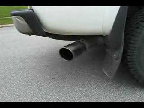 GMC Duramax Diesel with 4" MBRP Turbo back exhaust