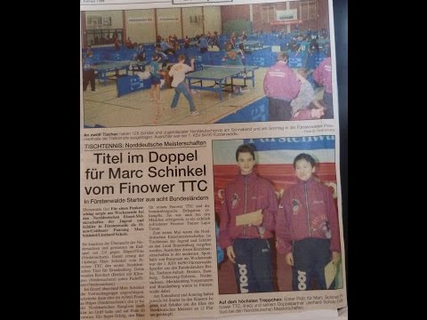 Norddeutsche Meisterschaften Schüler A 1999 Halbfinale und Finale im Doppel