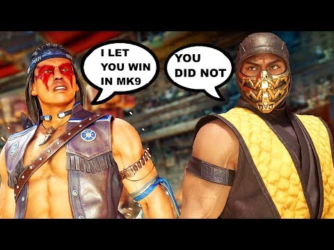 Nightwolf Let Scorpion Beat Him In MK9 Tournament Scene - Mortal Kombat 11 & Mortal Kombat 9